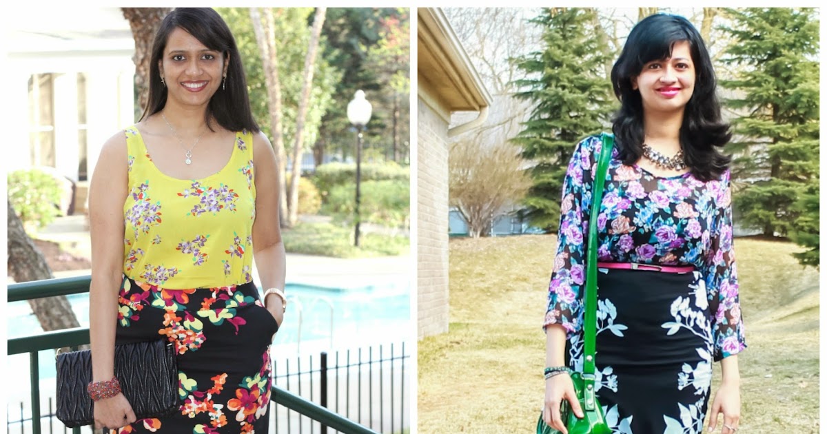 How We Styled It - Floral On Floral Print