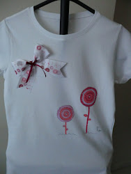 Camiseta Flores Rosa