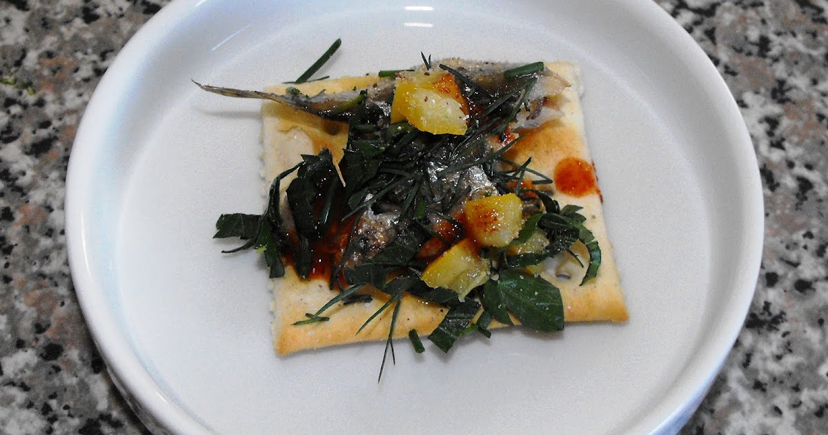 The Adventures of the Cooking Pilot Sardines with Herbs and Preserved