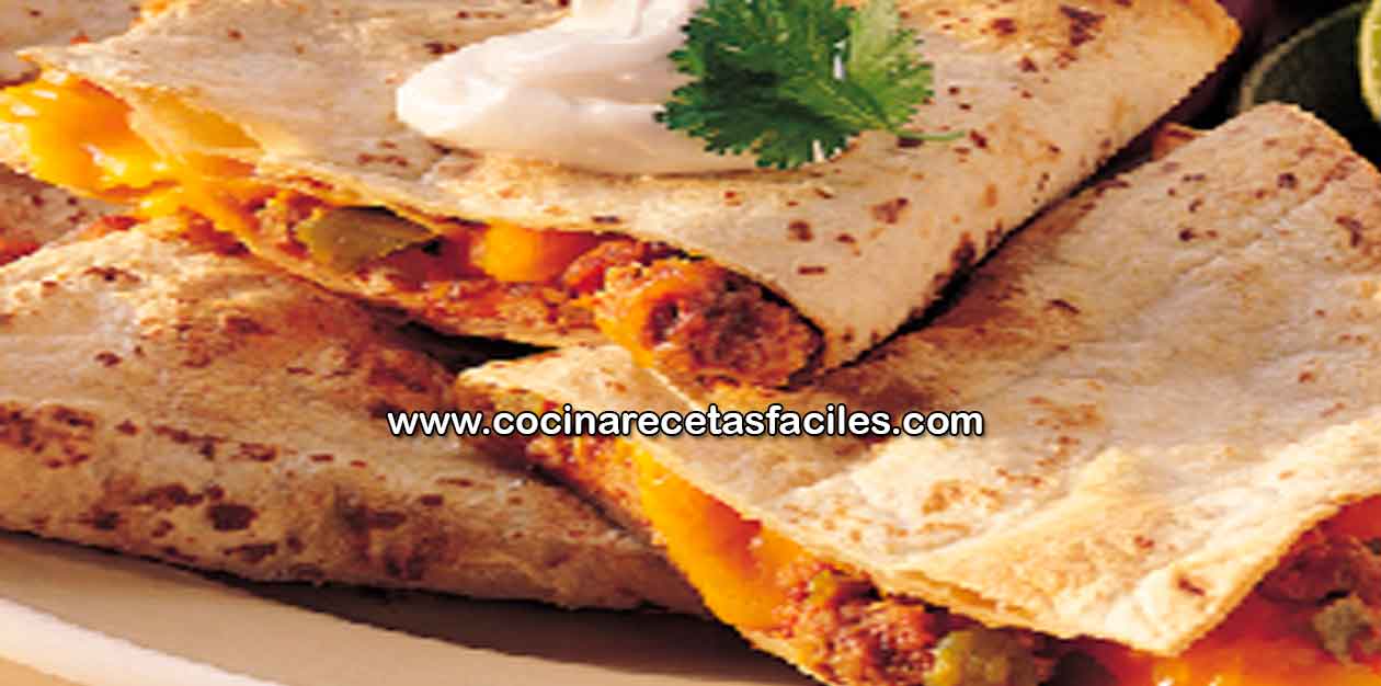Quesadillas mexicanas de maíz Recetas mexicanas