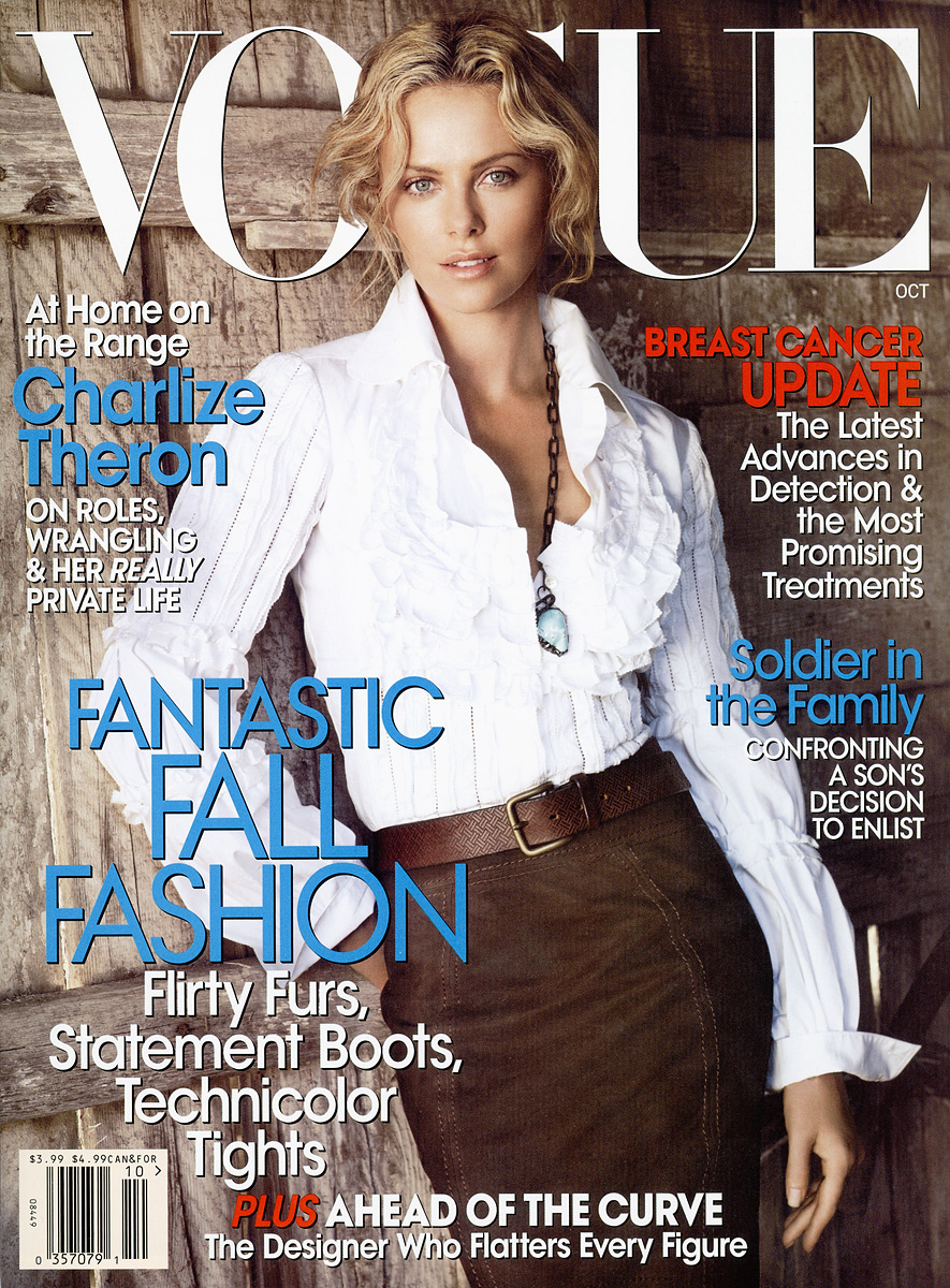 Oh!: Charlize Theron Throughout the Years in Vogue