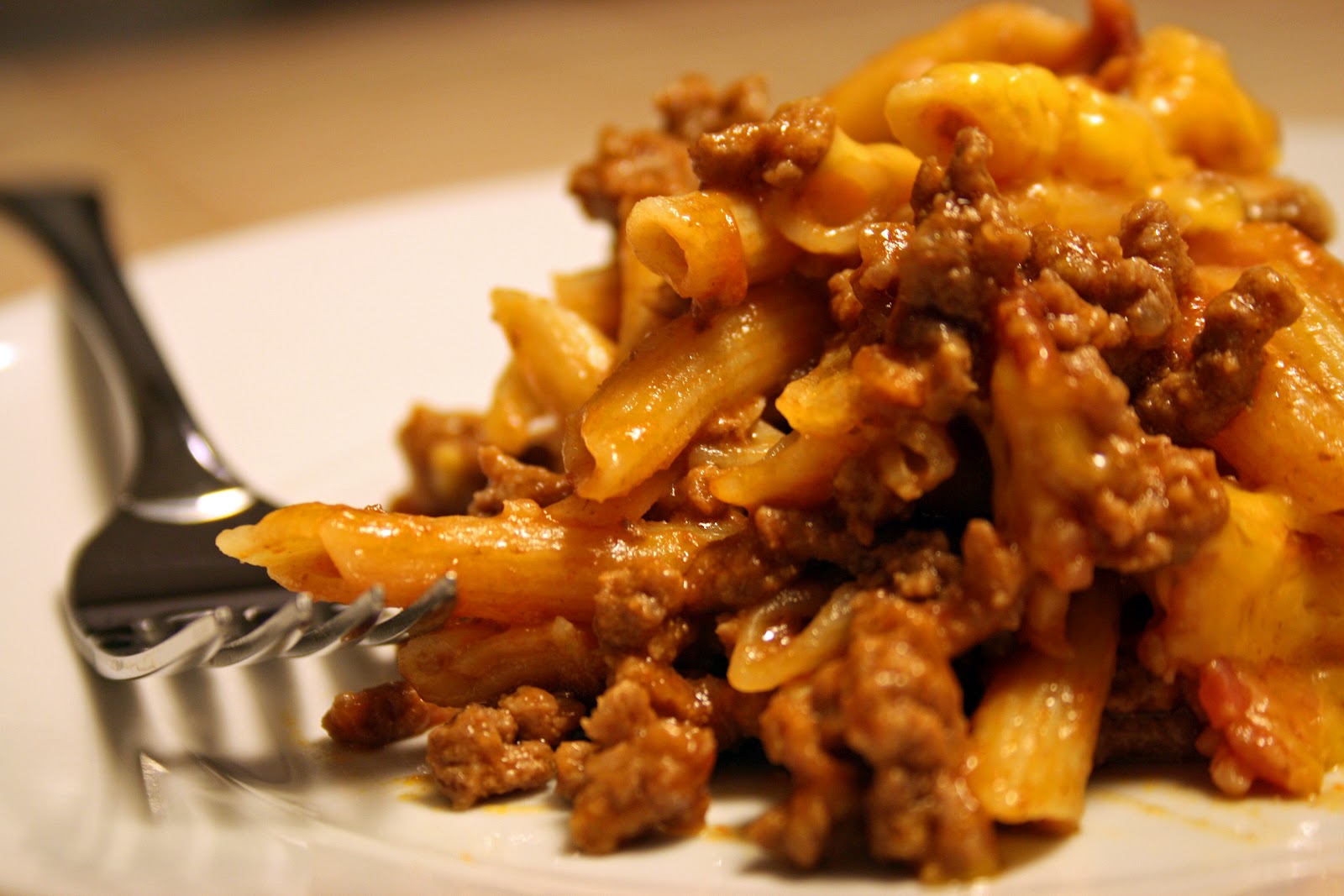 Lazy Gluten Free Bacon Cheeseburger Pasta