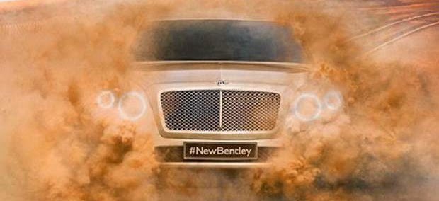 Penampakan wajah depan SUV Bentley