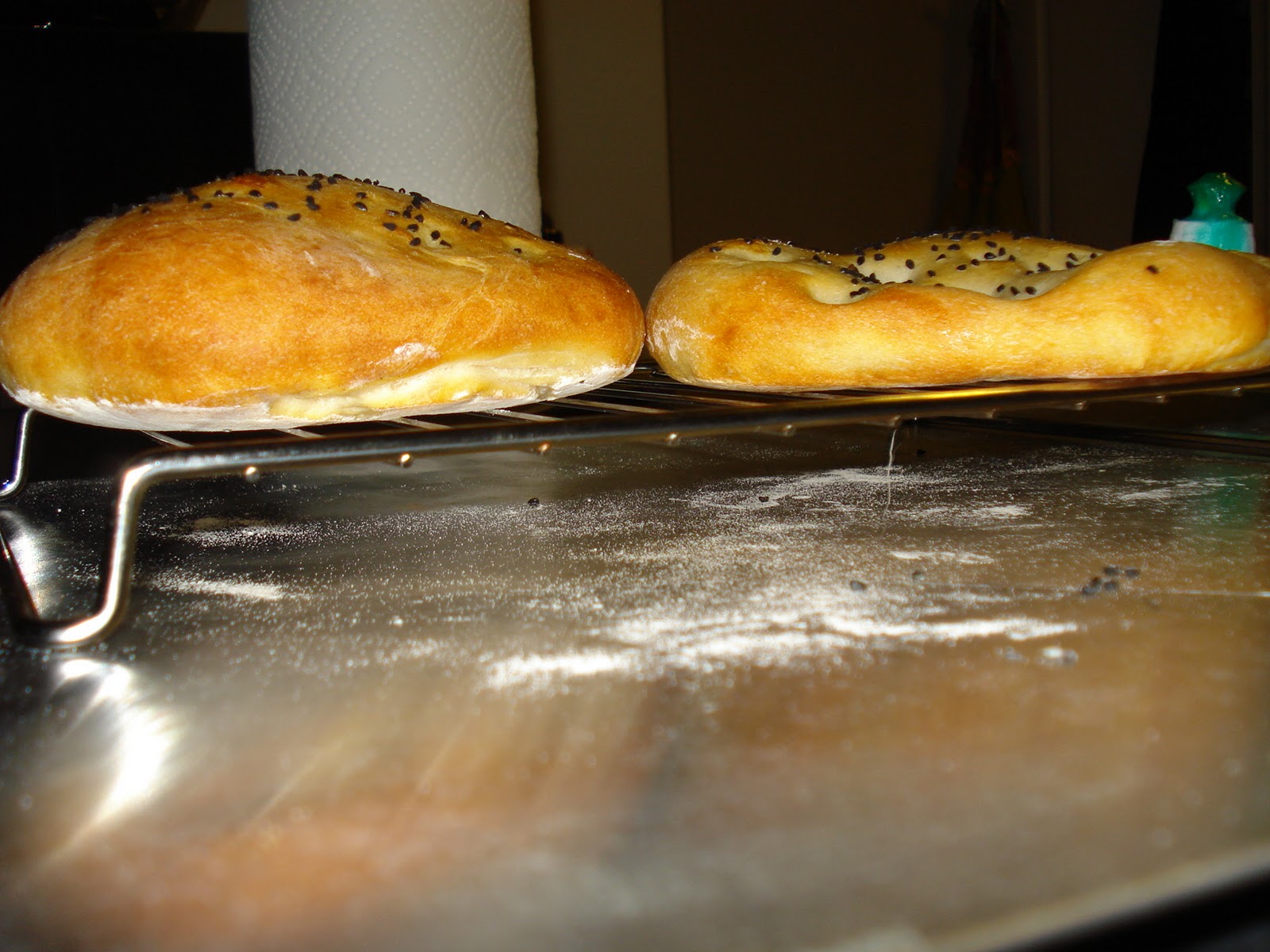 Food on the Plate: Turkish Pita Bread