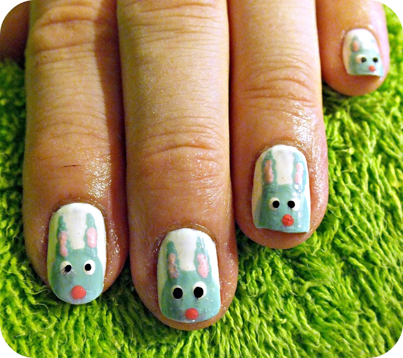 ...Make It With Me Simple Nail Art Bunnies