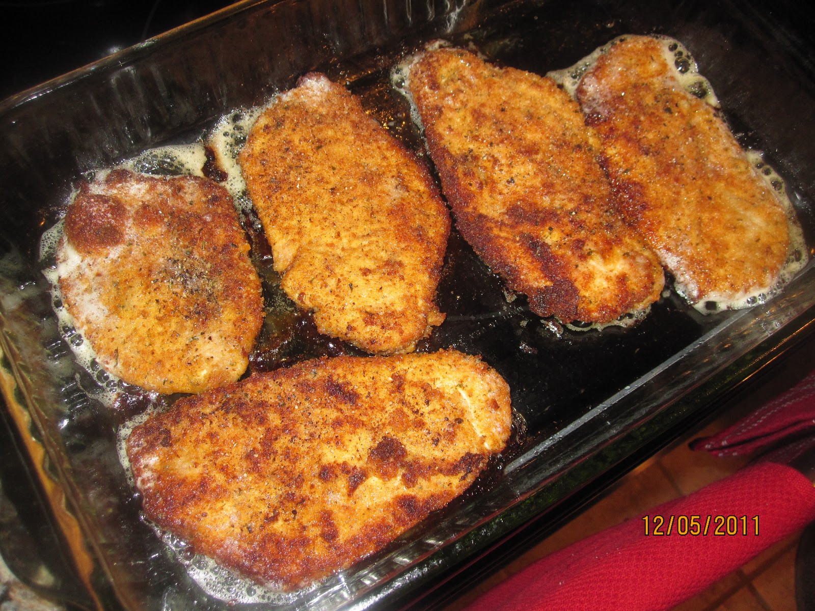 Chicken Cutlets Italian Style... Walking on Sunshine