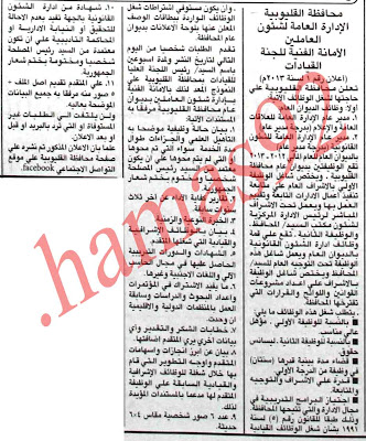 وظائف خالية من جريدة الاهرام المصرية اليوم الثلاثاء 15/1/2013 %D8%A7%D9%84%D8%A7%D9%87%D8%B1%D8%A7%D9%85+6
