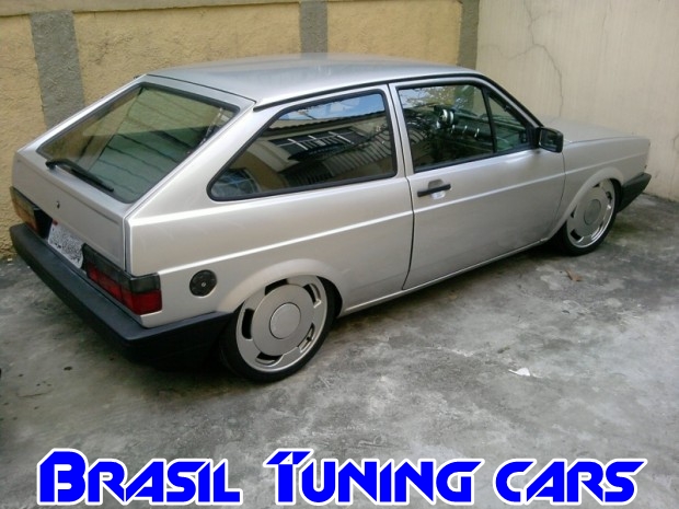 Brasil Tuning Cars: Gol Quadrado Rebaixado + Rodas aro 17