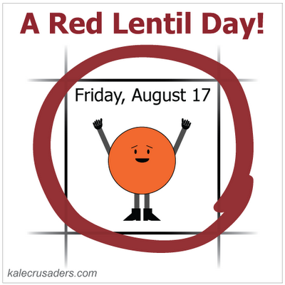 A Red Lentil Day!