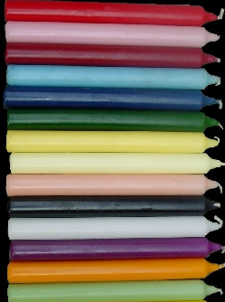COLOR DE LA VELAS color de la velas: