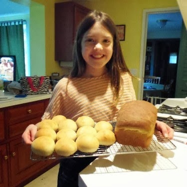 A pediatric patient using the bread recipe found here