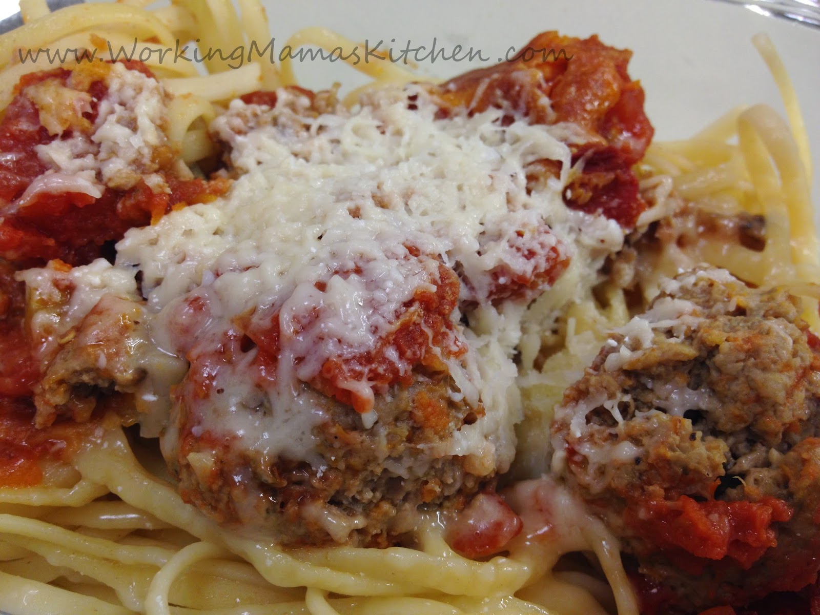 Working Mama's Kitchen: Meatballs with Vegetables