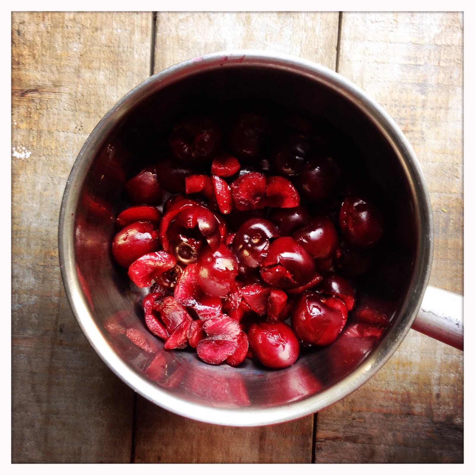 Ma cuisine à moi Compote de cerises