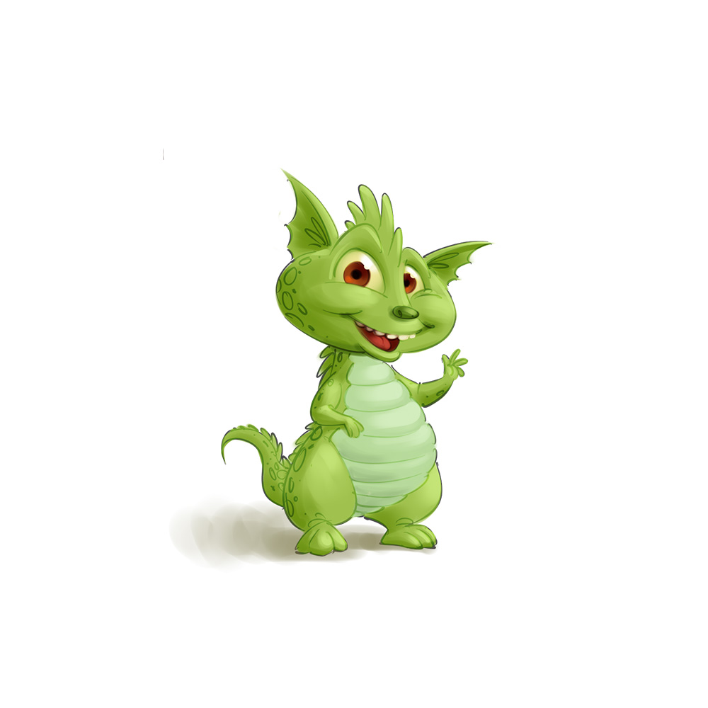 dragon mascot design