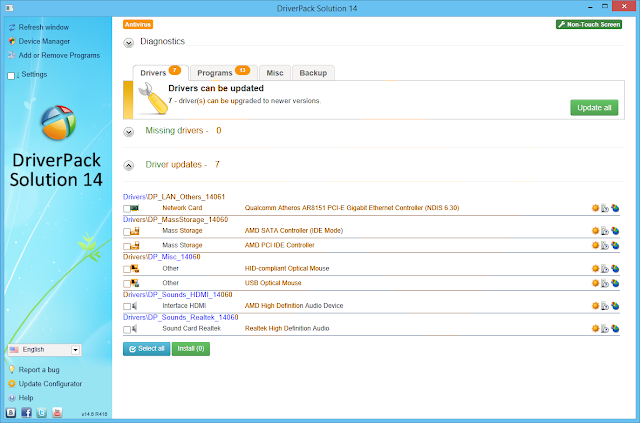 Download DriverPack Solution 15.9 Terbaru Full Version Download DriverPack Solution 15.9 Terbaru Full Version