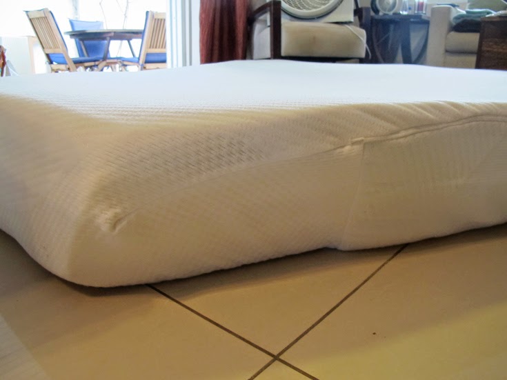 Not Quite Seasoned, but Very Well Salted Mattress Cover for the VBerth