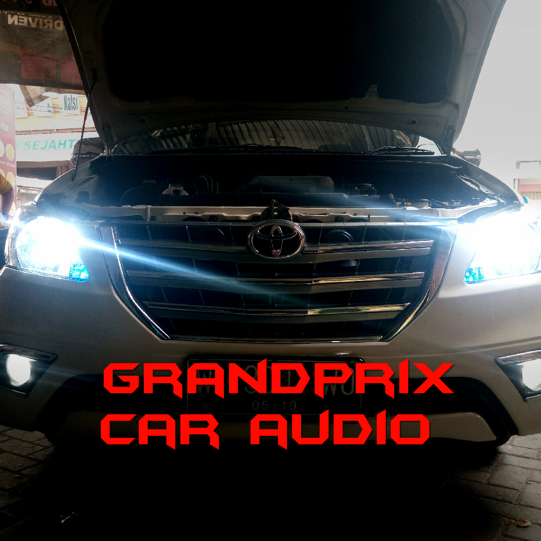 Lampu hid h4 8000kelvin for inova grand by Grandprix car audio gresik