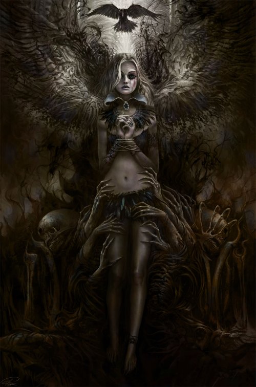As sombrias e surreais ilustrações de fantasia, ficção e terror de Piotr Ruszkowski Piotr Ruszkowski ser1o deviantart ilustrações e foto manipulações photoshop surreal sombrio fantasia ficção terror hr giger inferno