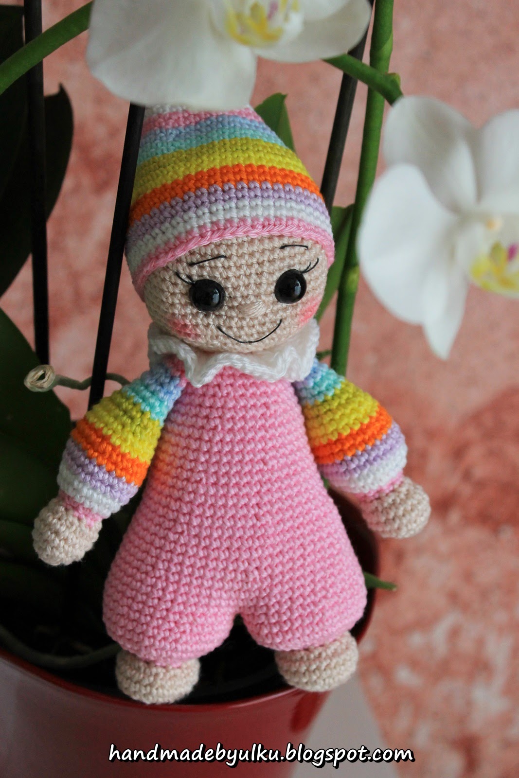 Handmade by ulku: Amigurumi Bunter Zwerg / Cuddly Baby