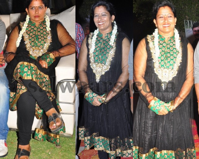Suchitra Chandrabose Black Salwar
