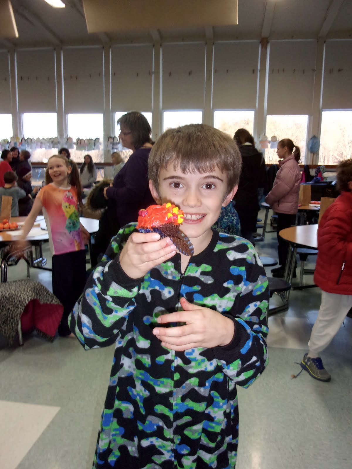 Jonas Supporting The 5th Grade Bake Sale