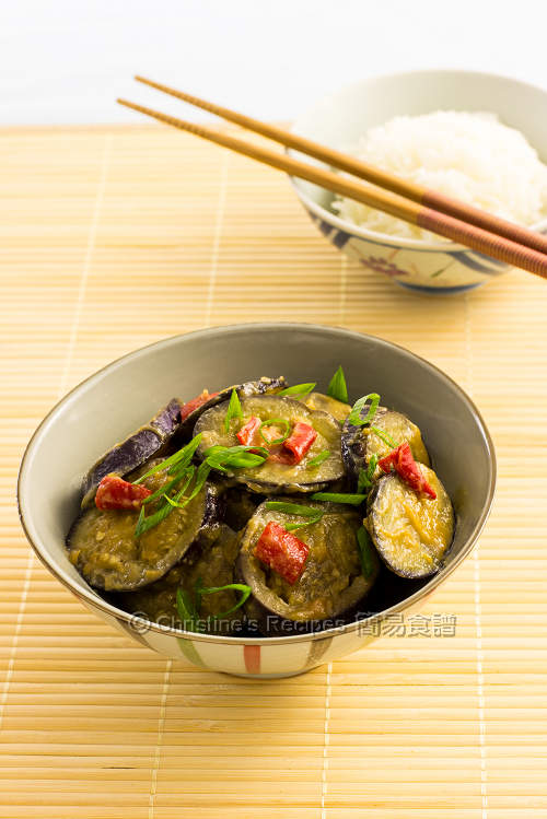 炒味噌茄子  Pan-fried Miso Eggplants01