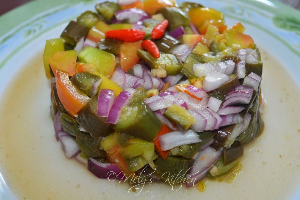 Mely's kitchen Boiled Eggplant Salad