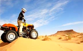 Raid Quad Tunisie : 3ème 6/Douz Raid Quad Canam
