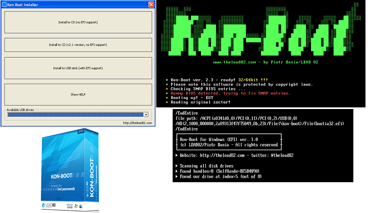 Kon-Boot For Windows 2.5.0 Retail Free Download