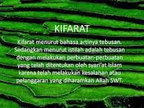 Kumpulan Materi Agama Pengertian Dan Penyebab Puasa Kafarat