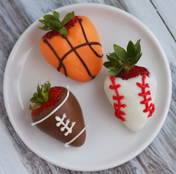 Sports Dipped Strawberries