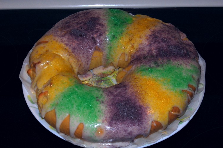Vintage Recipe Blog Louisiana Cooking Jacksonville Mardi Gras King Cake