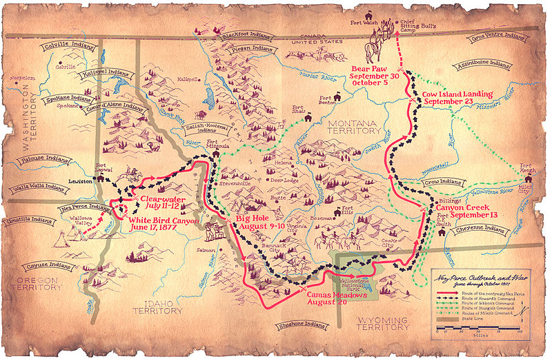 Nez Perce War Western Trips