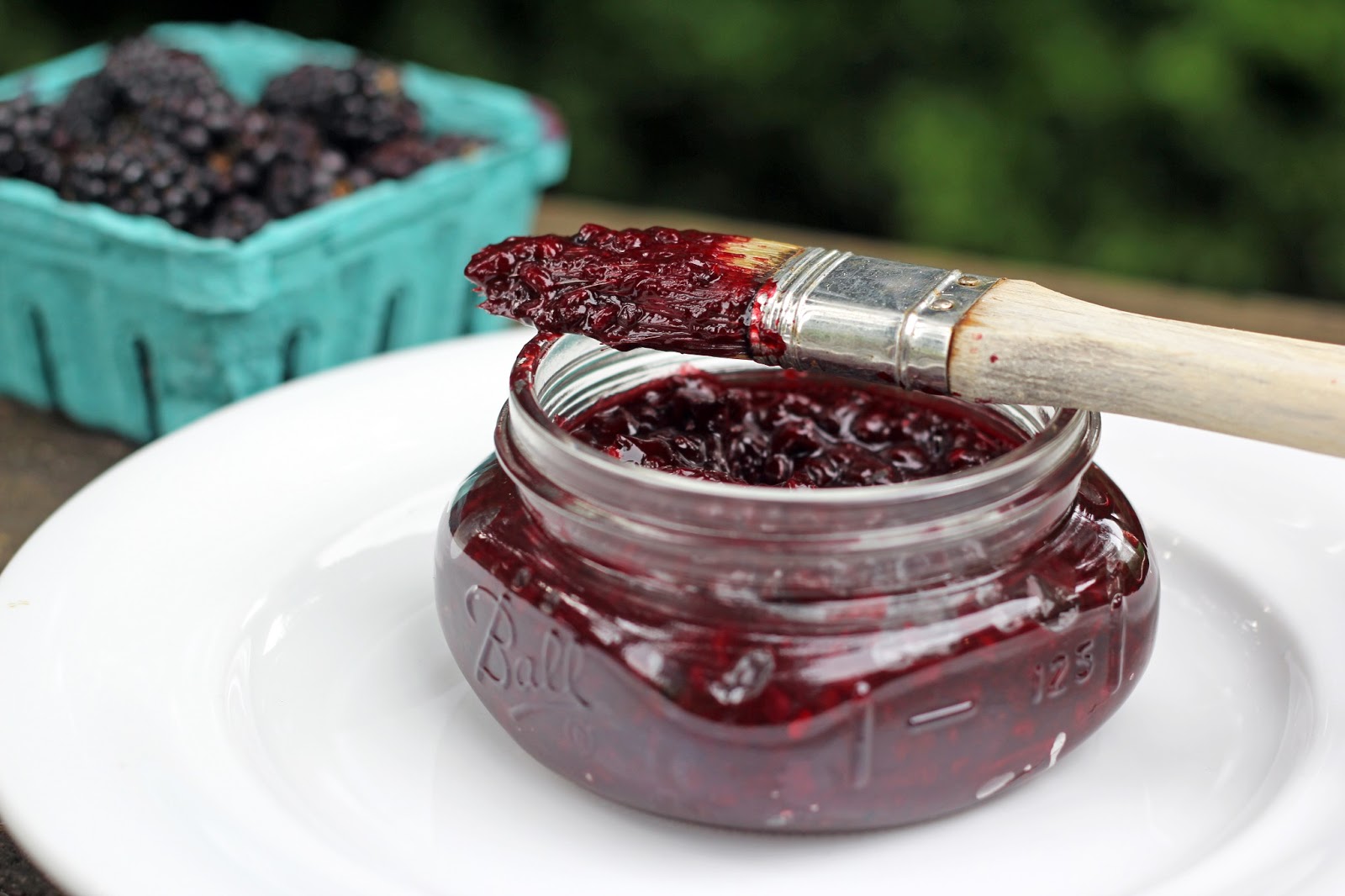 Blue Kale Road Blackberry Barbecue Sauce