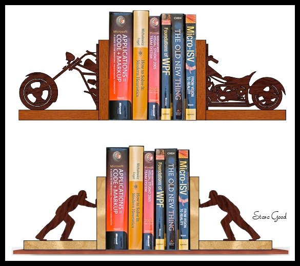 Scrollsaw Book end scroll saw patterns.