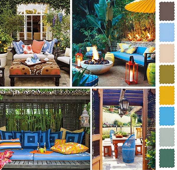 Color Ideas For Design The Outdoor Garden Vietnam Outdoor Garden