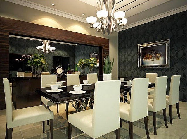 Luxury Modern Dining Room Decoration Ideas