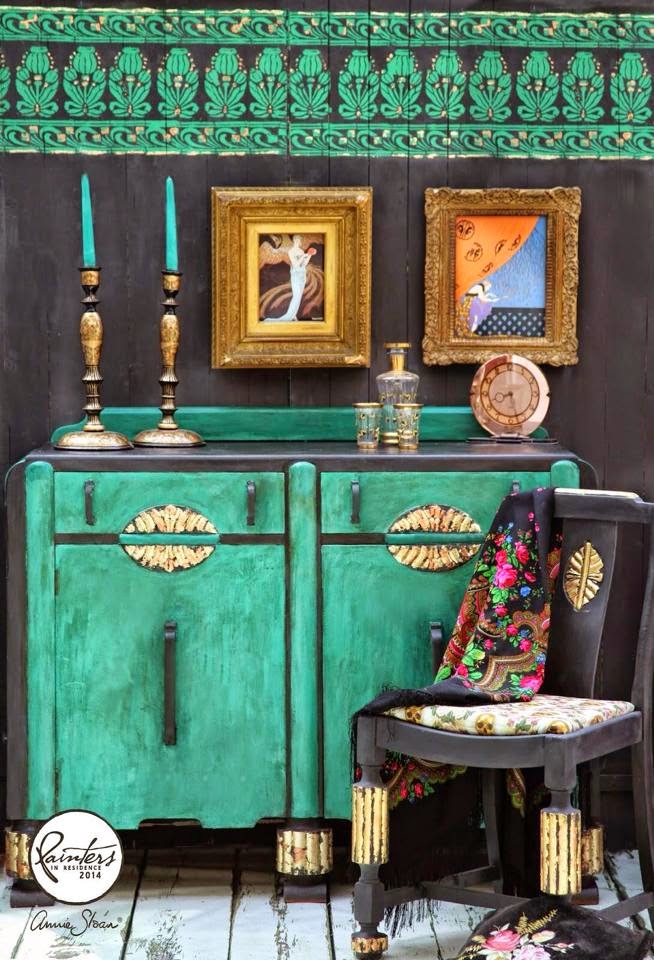 Art Deco gets a chalk paint makeover Janice Issitt Life and Style