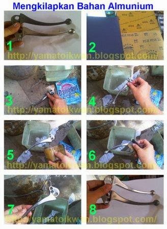 Trik Mengkilapkan alumunium (Polish Aluminium) Mengkilapkan Bahan Alumunium