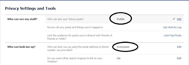change privacy to public facebook public privacy