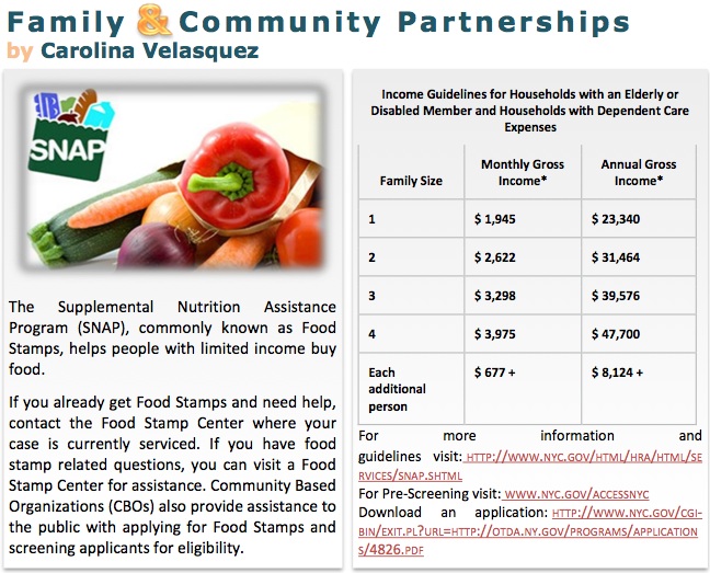 AramarkNYU SUPPLEMENTAL NUTRITION ASSISTANCE PROGRAM (SNAP)