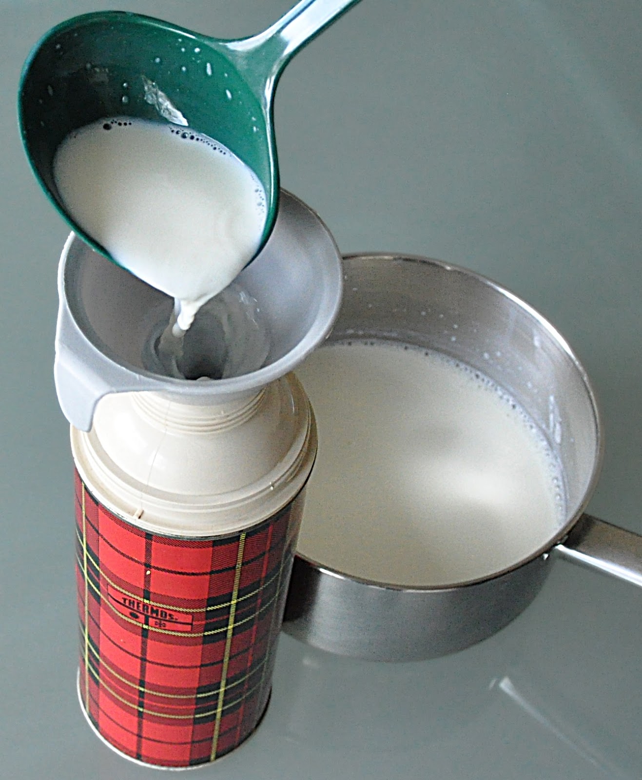 Homemade Yogurt (thermos method) - life in the boat