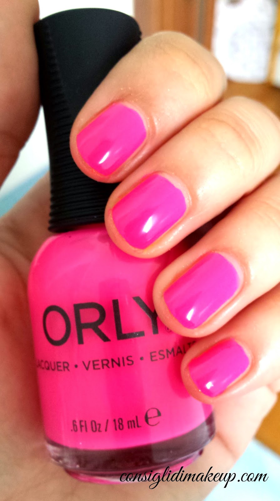 swatch neon heat orly baked
