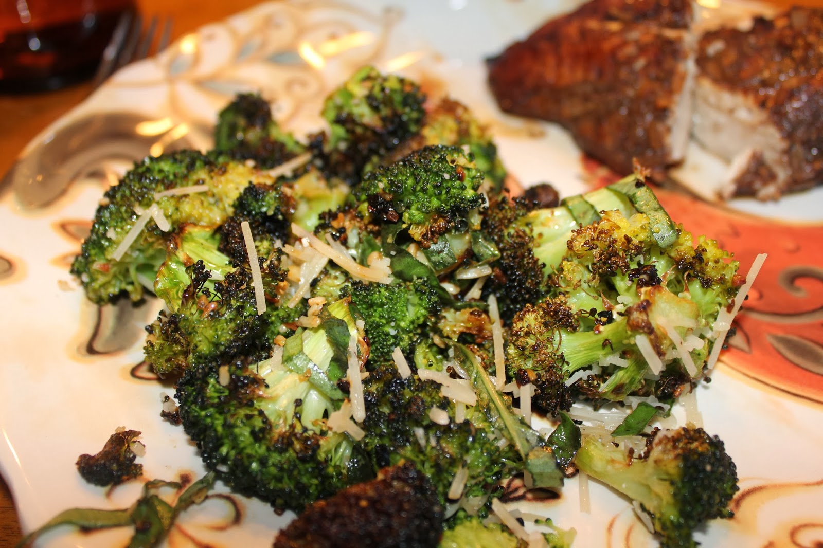 From City Chick to Farm Chic Lemon Garlic Roasted Broccoli