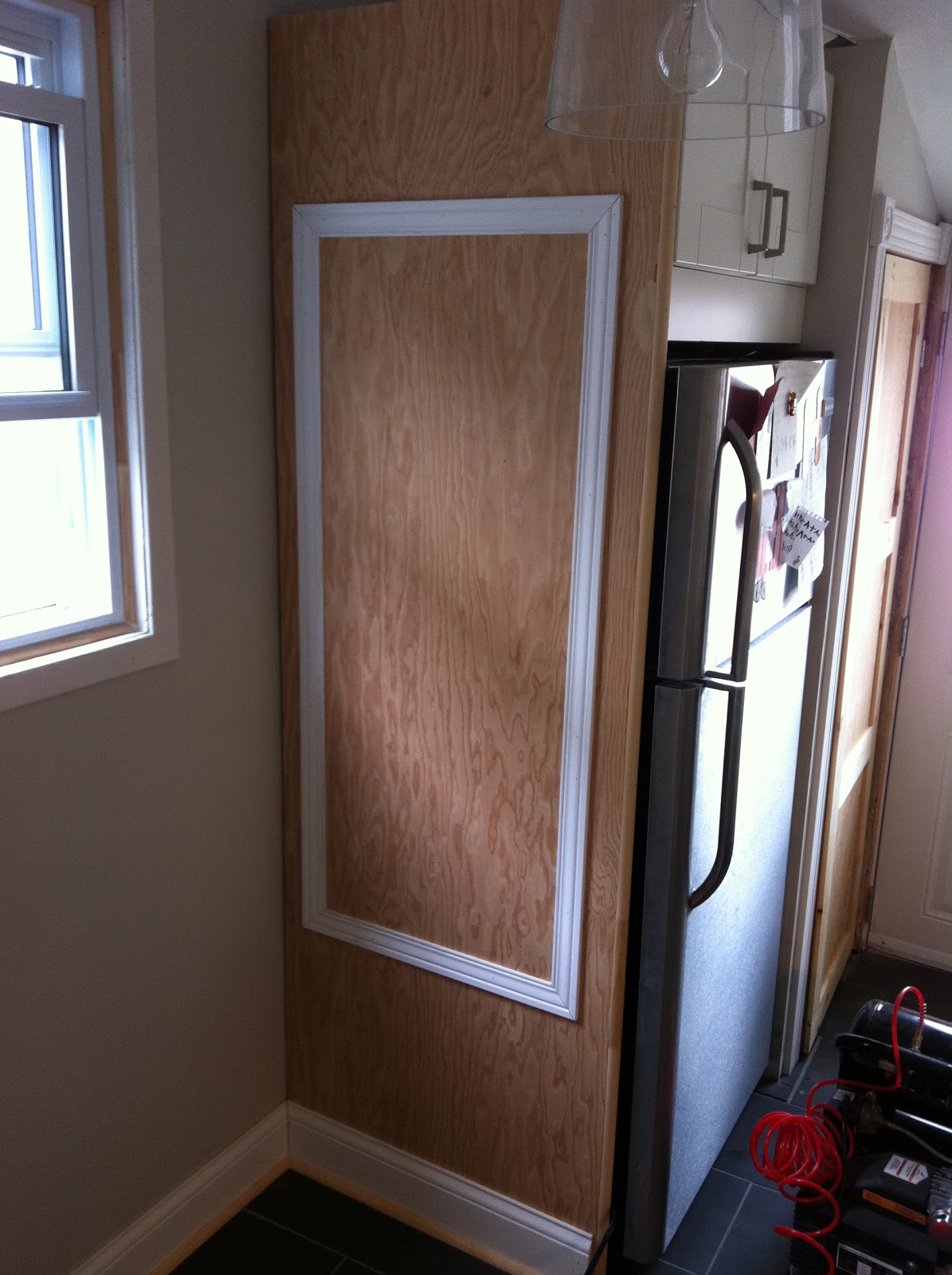 ROOK IKEA hack create a built in look for your fridge using IKEA