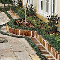 Brick Laminate Picture: Brick Garden Borders