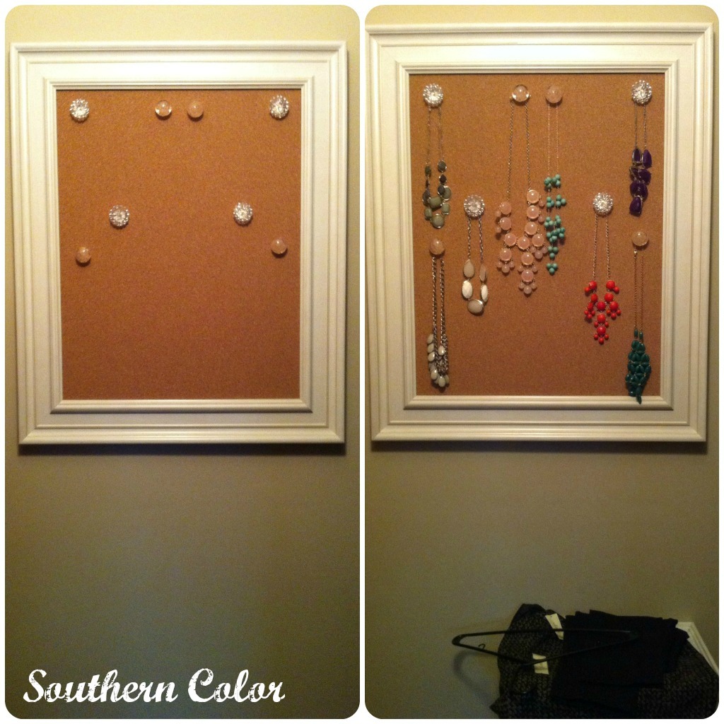 Southern Color Homemade Jewlery Display Board
