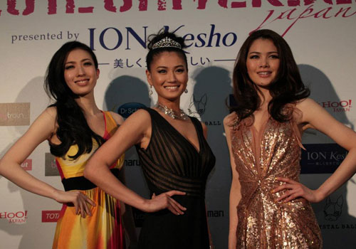 Miss Universe Japan 2012 Semifinalists Sora Yoshimura,Yukimi Matsui