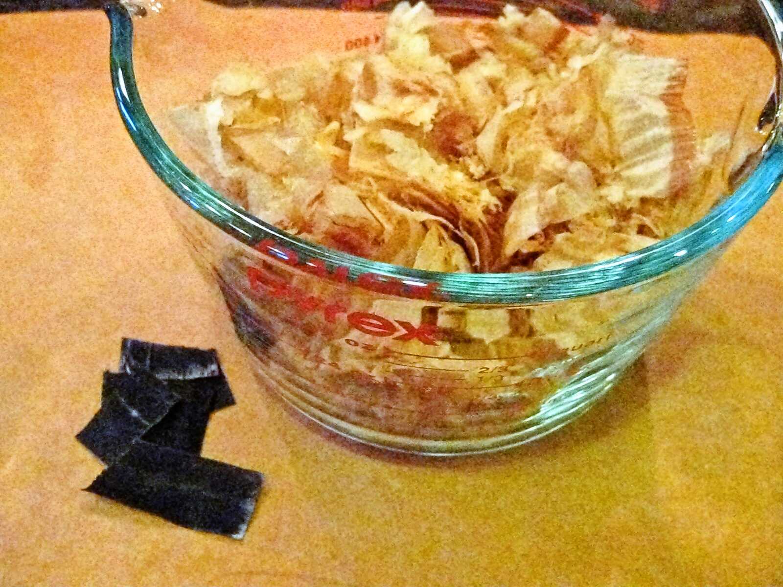 Recipes for Tom Katsuo dashi, katsuokobu dashi / bonito stock, bonito