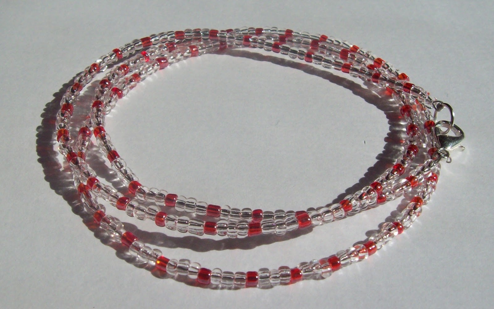 The Philosopher's Wife Beaded (Christmas?) Bracelet